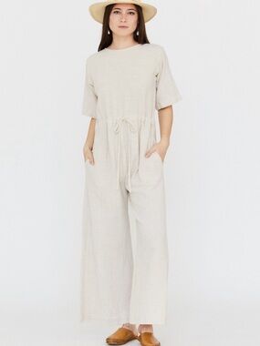 Esby Duffy Jumpsuit in natural S